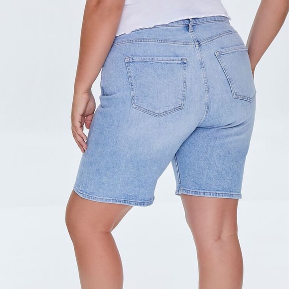 Denim Bermuda Shorts - Picture 5 of 5